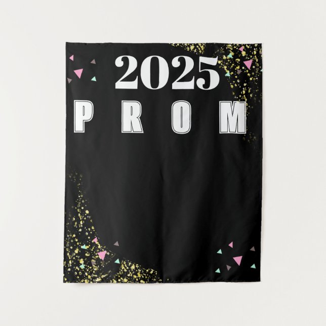 Tapete De Parede Plano de Fundo de Graduação de Confetti do baile d (Frente)