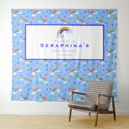 Tapete De Parede Plano de Fundo do Chá de fraldas de Padrão do Cute