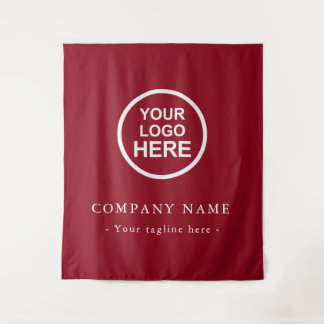 Tapete De Parede Plano De Fundo Do Logotipo Personalizado Da Empres