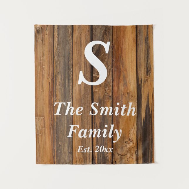 Tapete De Parede Plano de Fundo do Partido do Monograma Personaliza (Frente)