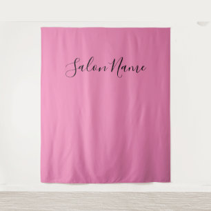 Tapete De Parede Plano de fundo fotográfico de salão de beleza pret