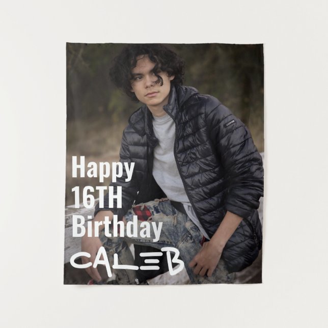 Tapete De Parede Plano de Fundo Personalizado do Partido de Fotogra (Frente)