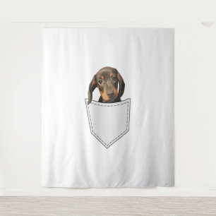 Tapete De Parede Pocket Dog Dachshund