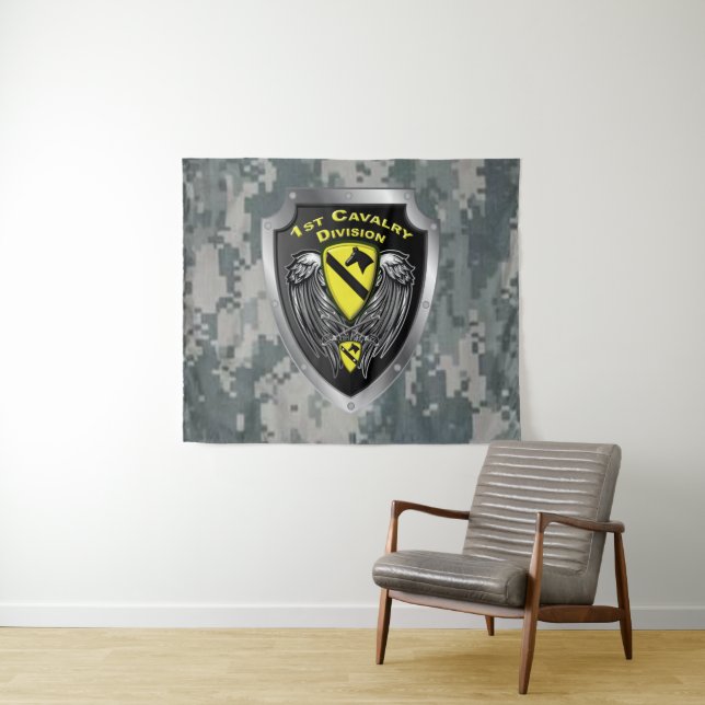 Tapete De Parede Poderosa 1ª Divisão de Cavalaria (In Situ (Horizontal))