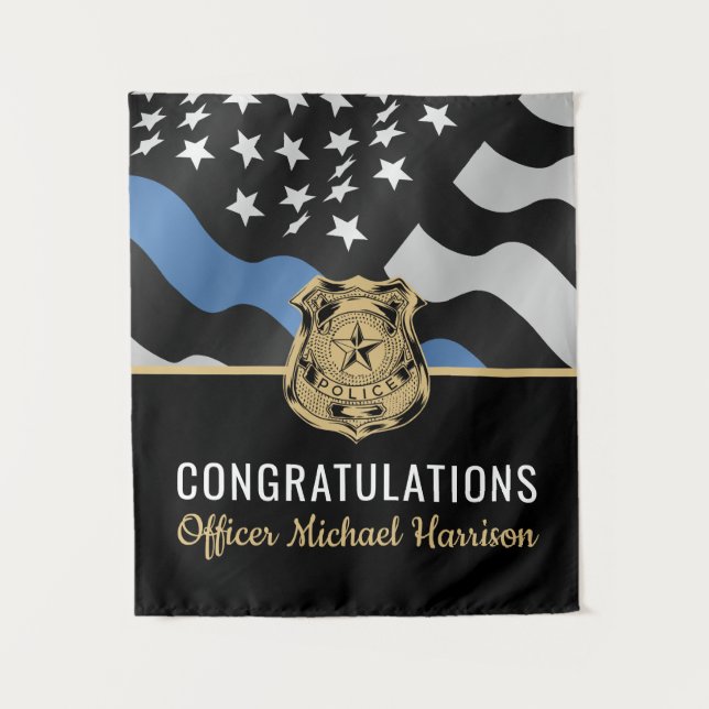 Tapete De Parede Polícia da Academia de Polícia (Frente)