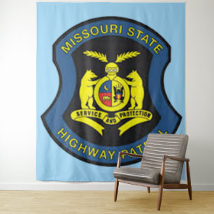 Tapete De Parede Polícia Rodoviária Estadual do Missouri