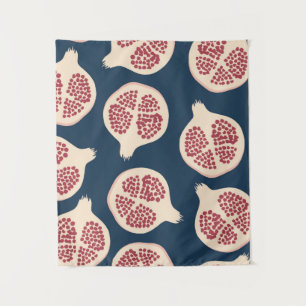 Tapete De Parede Pomegranato sem soldadura, fundo com pombos