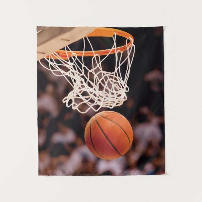 Tapete De Parede Pontuação de Basquete (Frente)