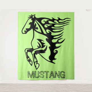 Tapete De Parede Pony Horse Stallion Steed Grabber Lime