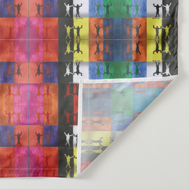 Tapete De Parede Pop art nº1 de Yeshaya Dank - unidade & harmonia (Detalhe)