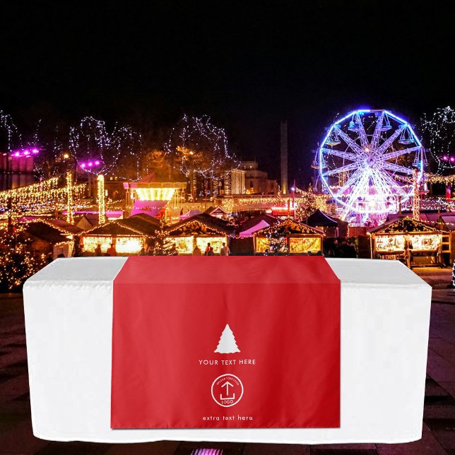 Tapete De Parede Pop para cima Cartaz de Mesa Banner de Natal (Pop Up Shop Table Banner Christmas Market Stall Tapestry)