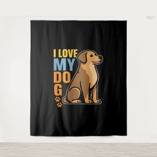 Tapete De Parede Por que eu amo meu cachorro - Design Celebrati car