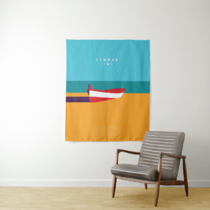 Tapete De Parede Poster de layout de verão