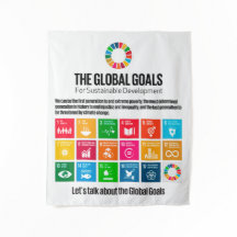 Poster de Metas de Sustentabilidade Presente Moder