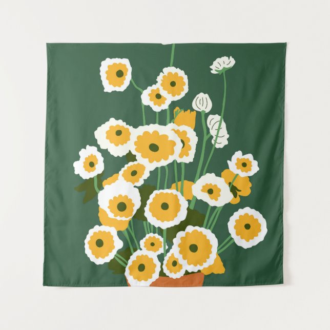 Tapete De Parede Pote castanho (Frente)