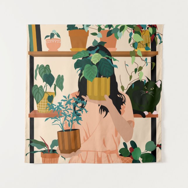 Tapete De Parede Potted Oasis (Frente)