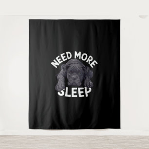 Tapete De Parede Precisa de mais design de cachorro preguiçoso para