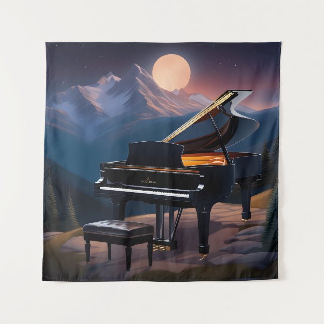 Tapete De Parede Prelúdio Nocturno #3 (Frente)