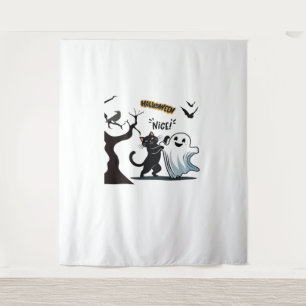 Tapete De Parede Prepare-se para uma festa macabra de Halloween Nic