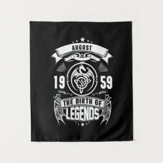 Tapete De Parede Presente de Agosto | 1959 O Nascimento das Lendas