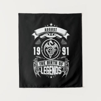 Tapete De Parede Presente de Agosto | 1991 O Nascimento das Lendas