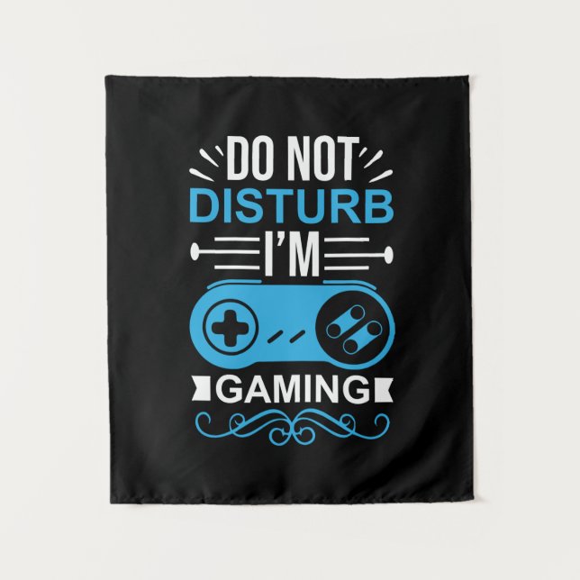 Tapete De Parede Presente de Gamer Eu Estou Jogando (Frente)