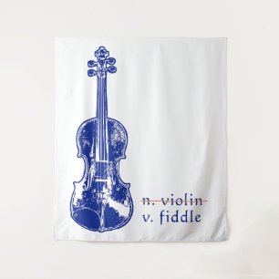 Tapete De Parede Presente de Música Country Bluegrass Não Violino R
