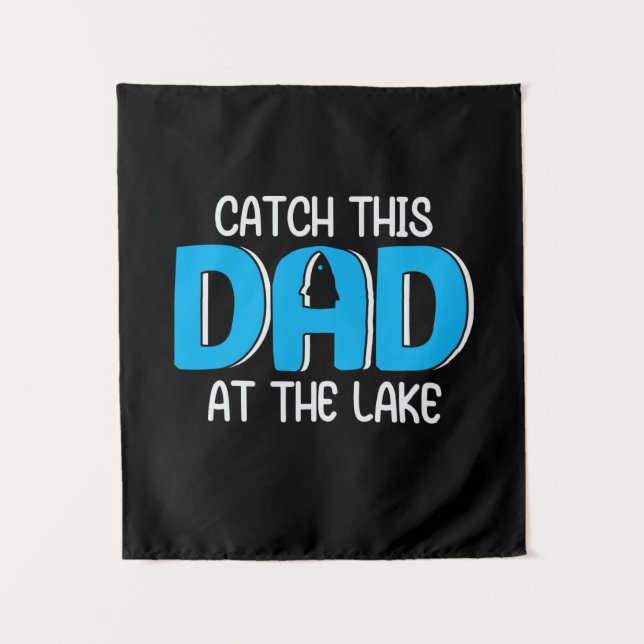 Tapete De Parede Presente de Papai no Lago (Frente)
