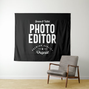 Tapete De Parede Presente de Título de Trabalho do Editor de Fotogr