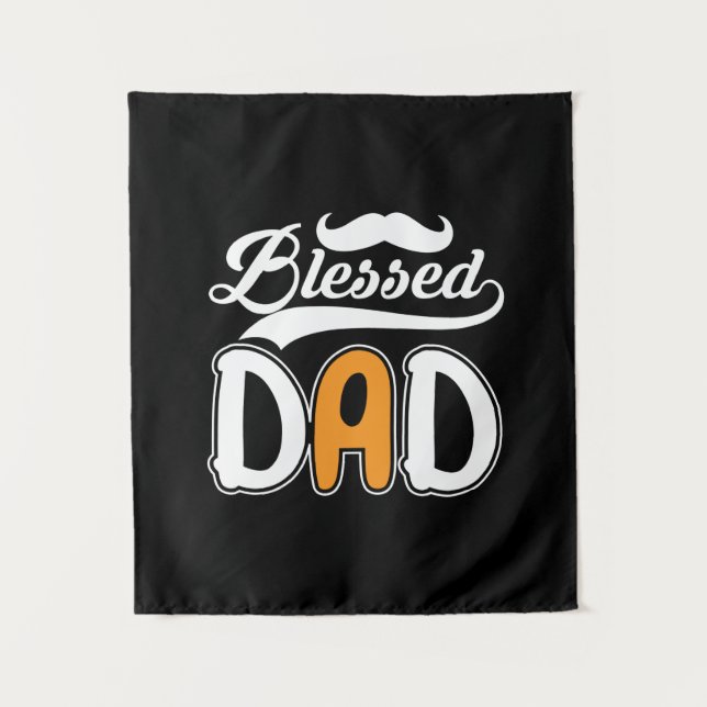 Tapete De Parede Presente do Papai Abençoado Pai (Frente)