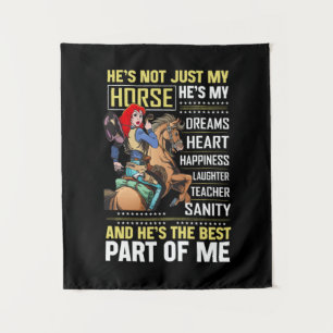 Tapete De Parede Presente Equestre   Ele Não É Apenas Meu Cavalo