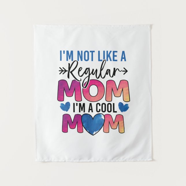 Tapete De Parede Presente para Mãe Eu Sou Uma Mãe Bacana (Frente)