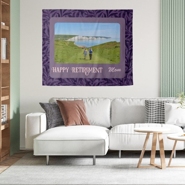 Tapete De Parede Presentes de aposentadoria felizes personalizados  (Criador carregado)