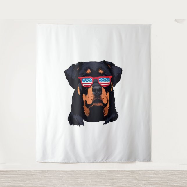 Tapete De Parede Presentes do Rottweiler (Frente)