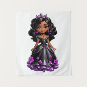 Tapete De Parede Princesa Negra