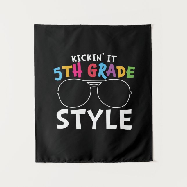 Tapete De Parede Professor do 5º ano estilo quinta série (Frente)