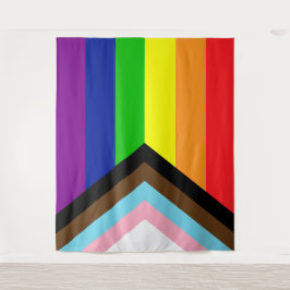 Tapete De Parede Progresso da reinicialização do sinalizador LGBT -