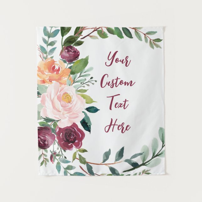 Tapete De Parede Prop. de Fotografia de Recepção de casamento Flora (Frente)