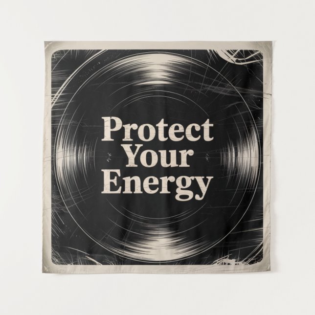 Tapete De Parede Protect Your Energy (Frente)