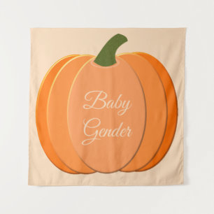 Tapete De Parede Pumpkin Neutro De Gênero Laranja Correto