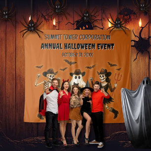 Tapete De Parede Pumpkin Orange Halloween Backdrop
