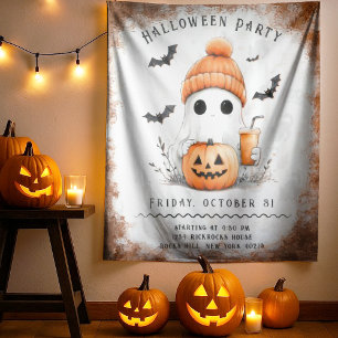 Tapete De Parede Pumpkin Spice Spooky Vibes Personalizadas