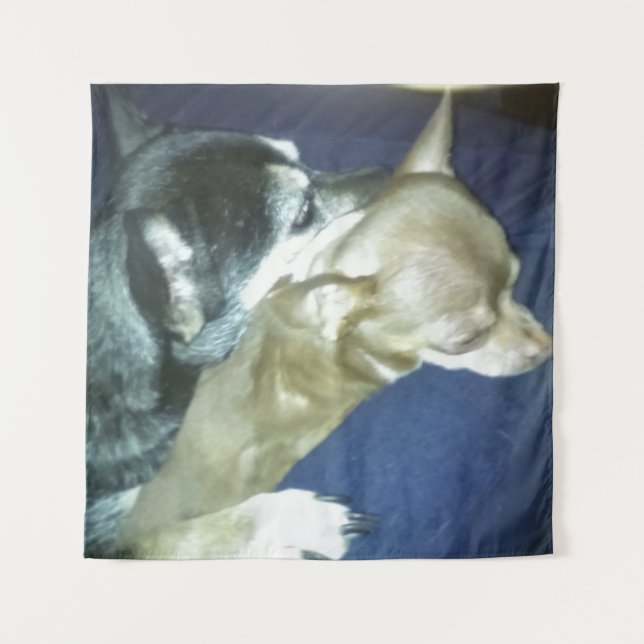 Tapete De Parede Puppy Love Tapestry (Frente)