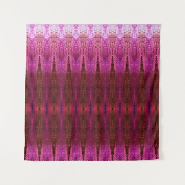 Tapete De Parede Púrpura X 1974 Ikat 3 (Frente)