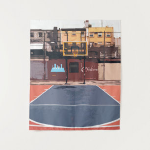 Tapete De Parede Quadra de Basquete   Amante de Basquete   Presente