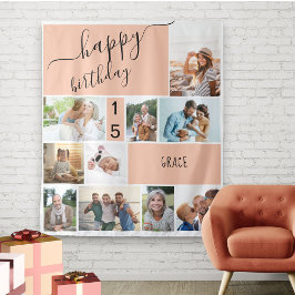 Tapete De Parede Qualquer Idade 10 Colagem de Fotos Personalizada P