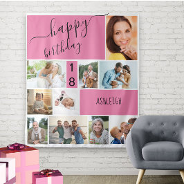 Tapete De Parede Qualquer Idade 10 Colagem de Fotos Personalizadas 