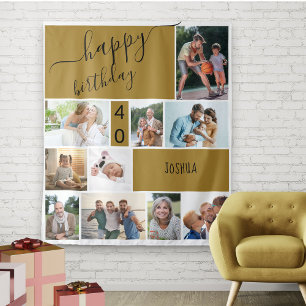 Tapete De Parede Qualquer Idade 10 Colagem de Fotos Personalizado D