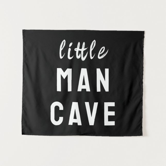 Tapete De Parede Quarto da Caverna do Pequeno Homem Sala de Brinque (Frente (Horizontal))