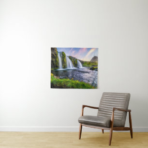 Tapete De Parede Quedas Kirkjufellsfoss, Islândia